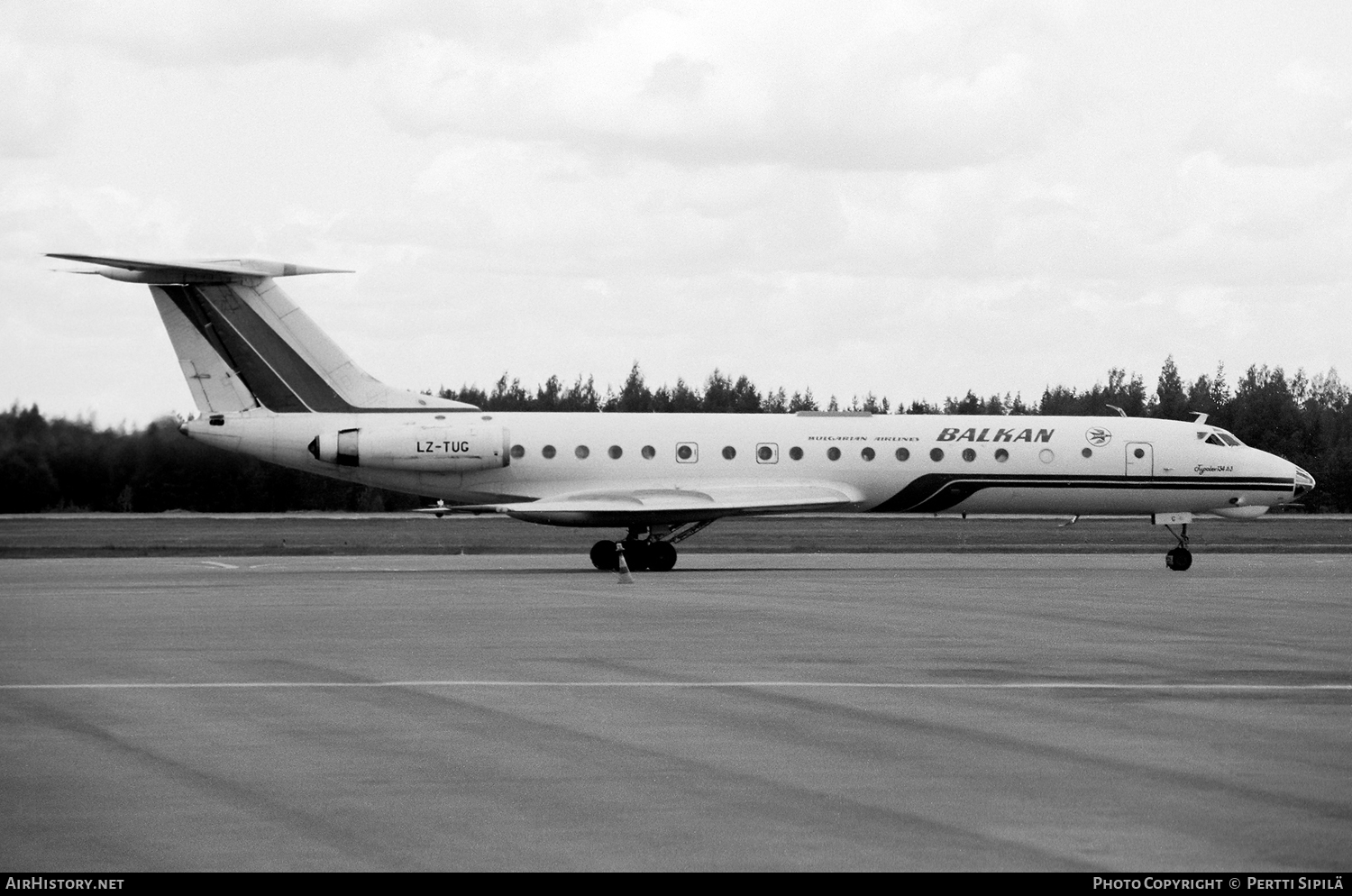 Aircraft Photo of LZ-TUG | Tupolev Tu-134A-3 | Balkan - Bulgarian Airlines | AirHistory.net #119054