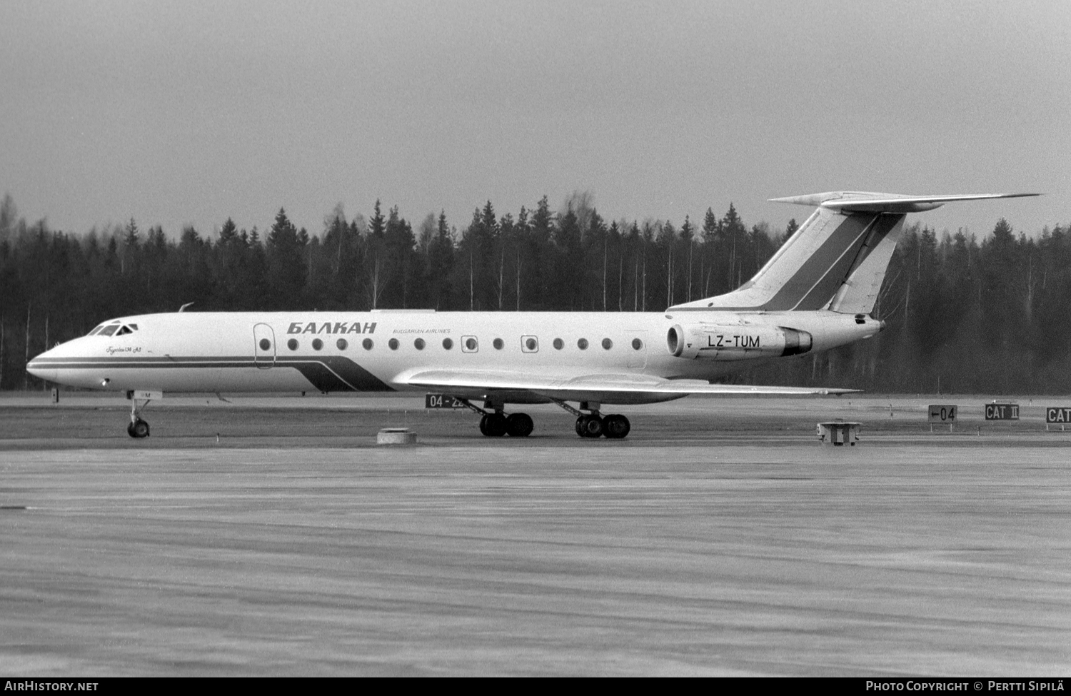 Aircraft Photo of LZ-TUM | Tupolev Tu-134A-3 | Balkan - Bulgarian Airlines | AirHistory.net #119056