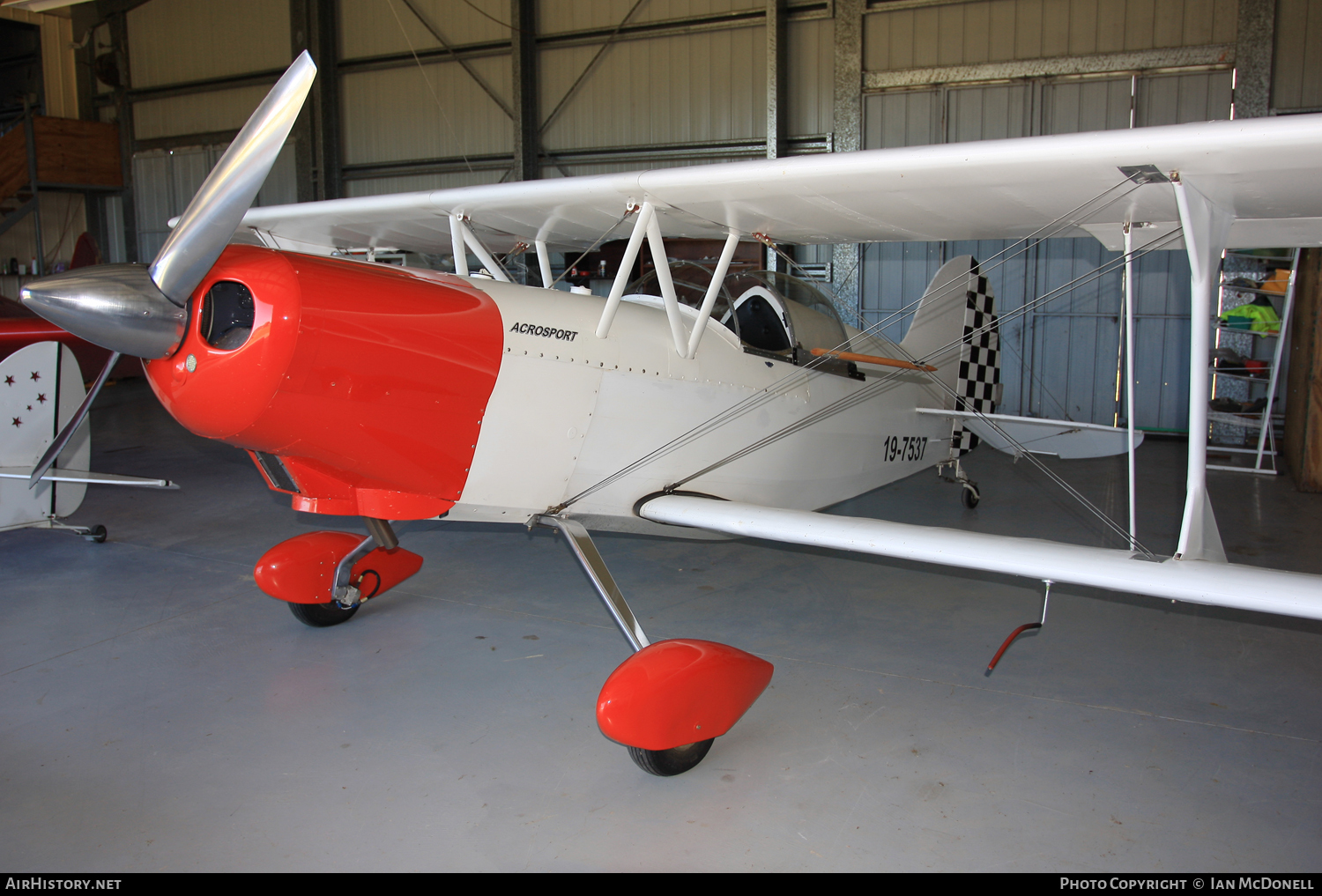 Aircraft Photo of 19-7537 | EAA Acro Sport | AirHistory.net #119080