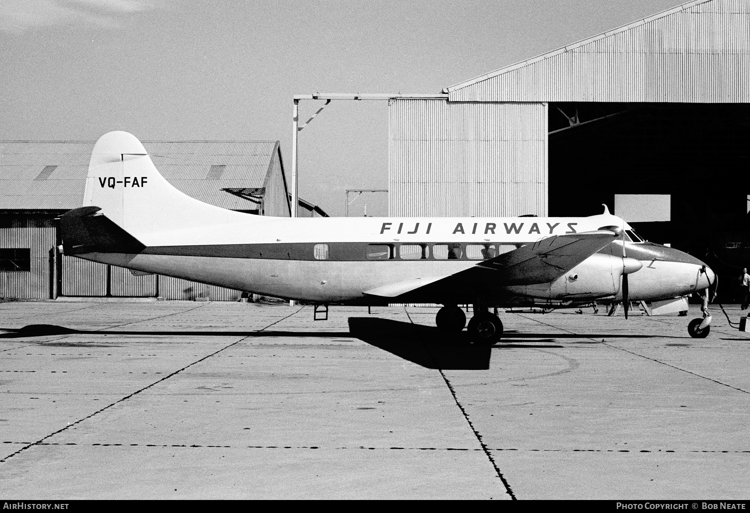 Aircraft Photo of VQ-FAF | De Havilland D.H. 114 Heron 2D | Fiji Airways | AirHistory.net #119089