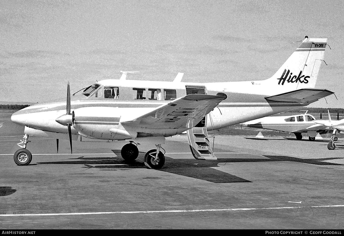 Aircraft Photo of VH-DRV | Beech A65-8200 Commuter | Hicks Aviation | AirHistory.net #119100