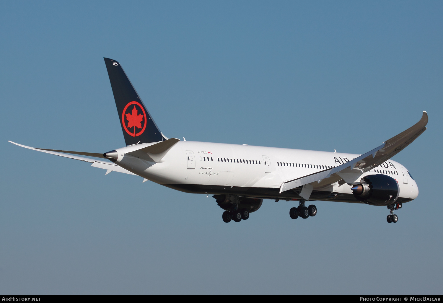 Aircraft Photo of C-FVLX | Boeing 787-9 Dreamliner | Air Canada | AirHistory.net #119102