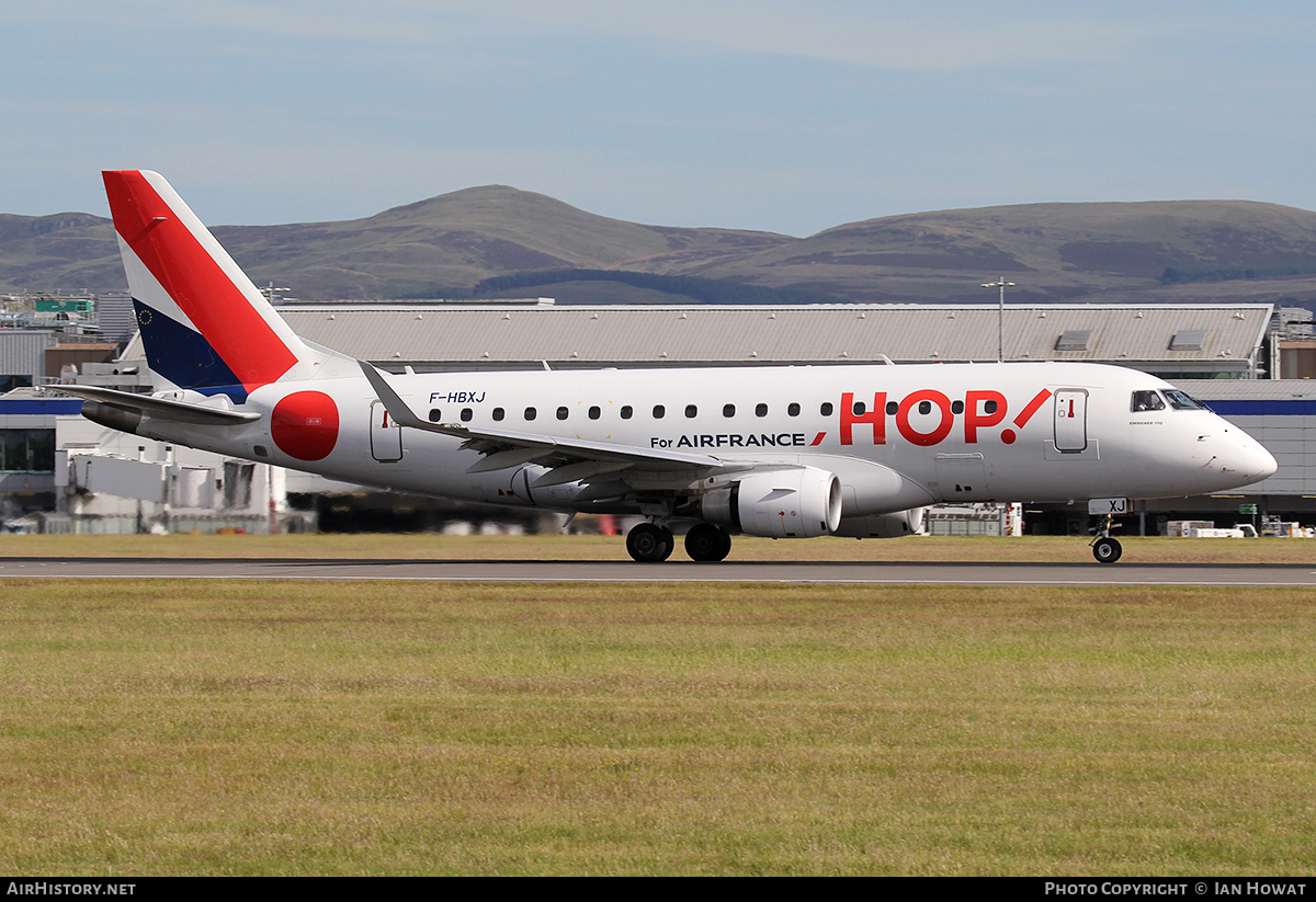 Aircraft Photo of F-HBXJ | Embraer 170STD (ERJ-170-100STD) | Hop! | AirHistory.net #119127