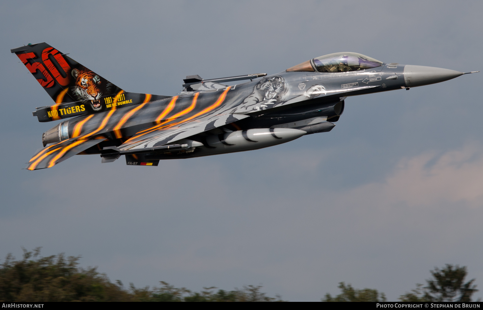 Aircraft Photo of FA87 | General Dynamics F-16AM Fighting Falcon | Belgium - Air Force | AirHistory.net #119129