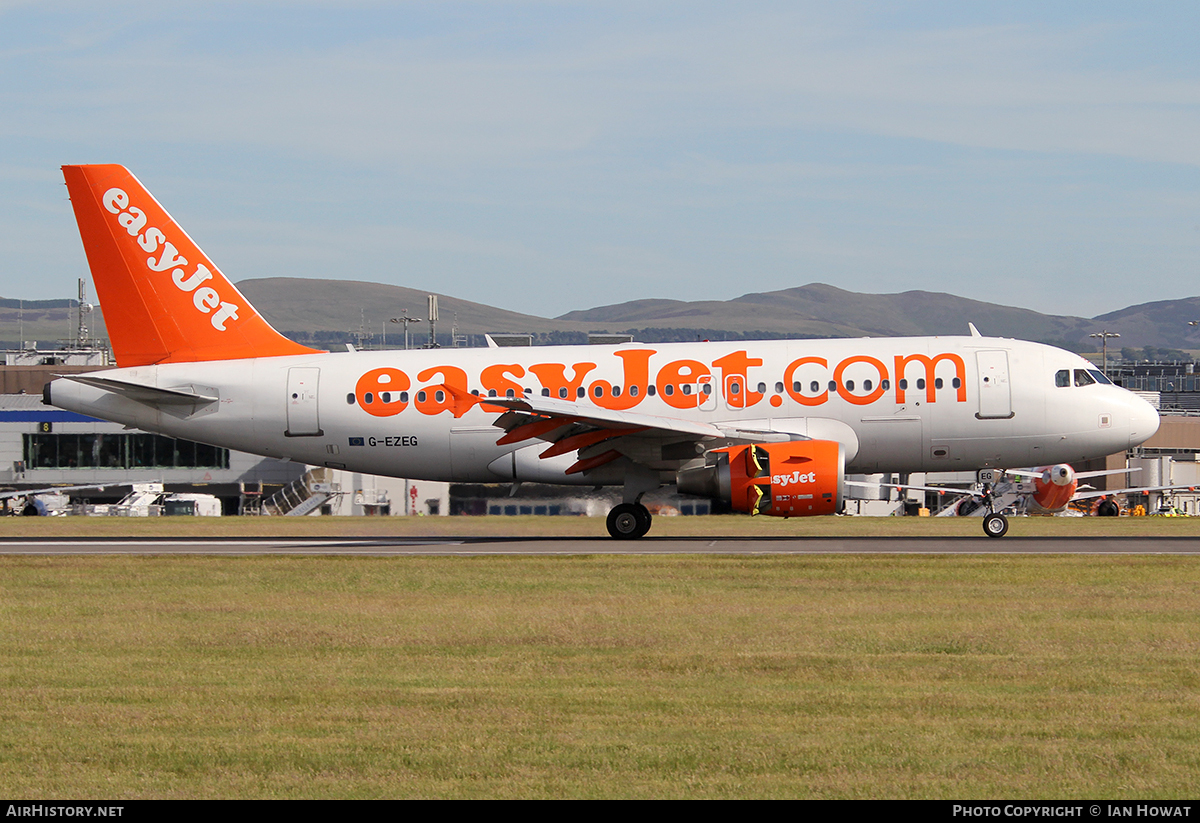 Aircraft Photo of G-EZEG | Airbus A319-111 | EasyJet | AirHistory.net #119130