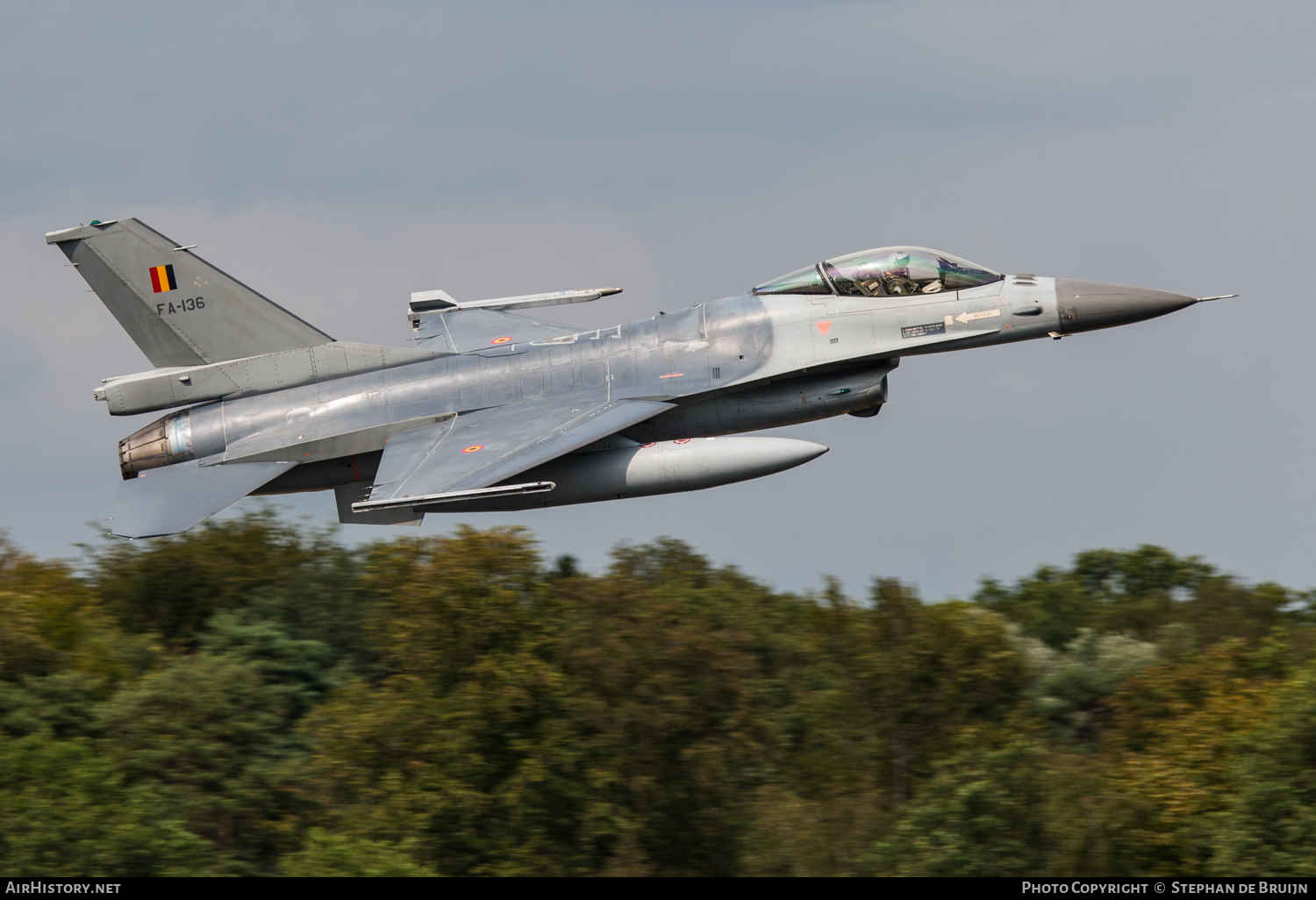 Aircraft Photo of FA136 | General Dynamics F-16AM Fighting Falcon | Belgium - Air Force | AirHistory.net #119131