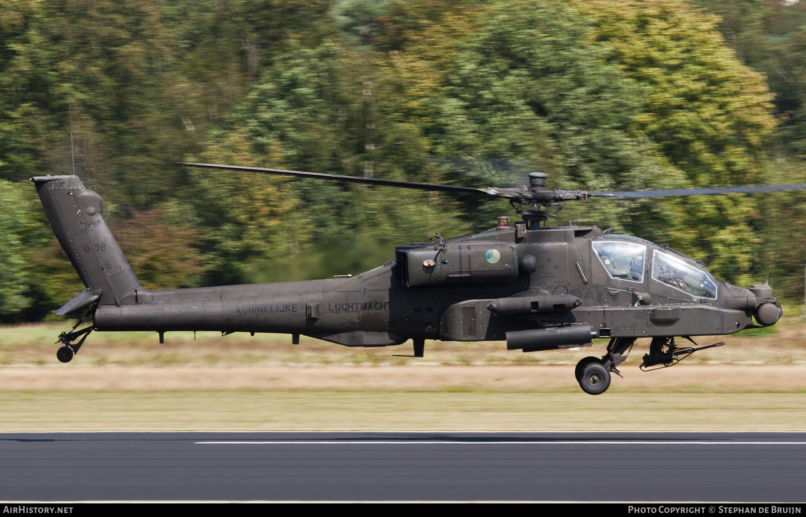 Aircraft Photo of Q-08 | Boeing AH-64DN Apache | Netherlands - Air Force | AirHistory.net #119137