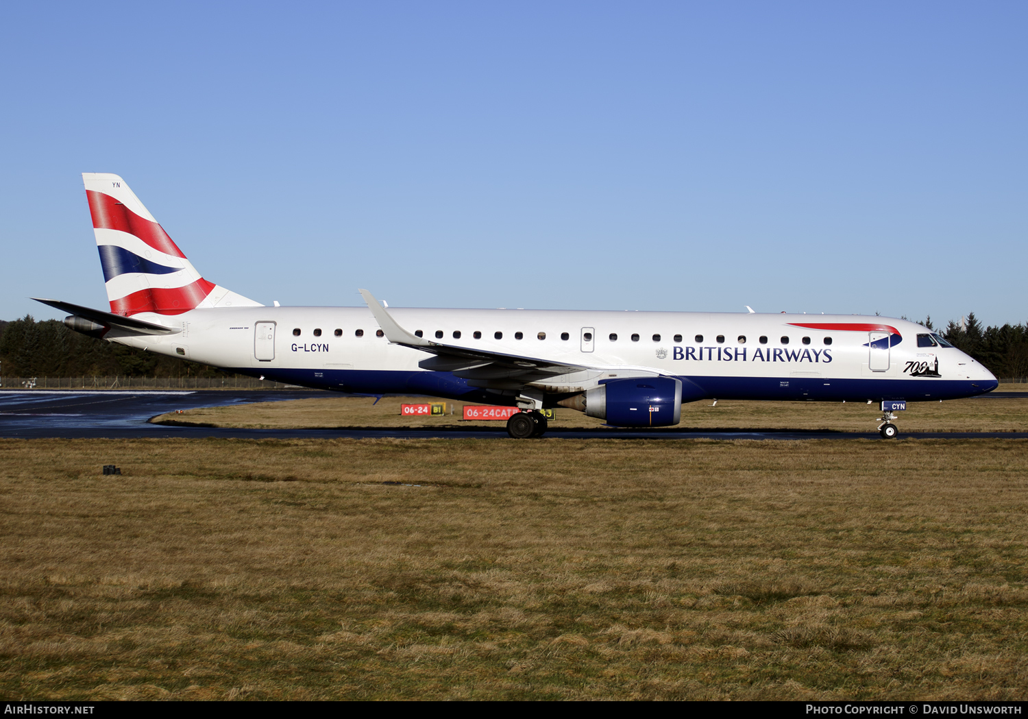 Aircraft Photo of G-LCYN | Embraer 190SR (ERJ-190-100SR) | British Airways | AirHistory.net #119138