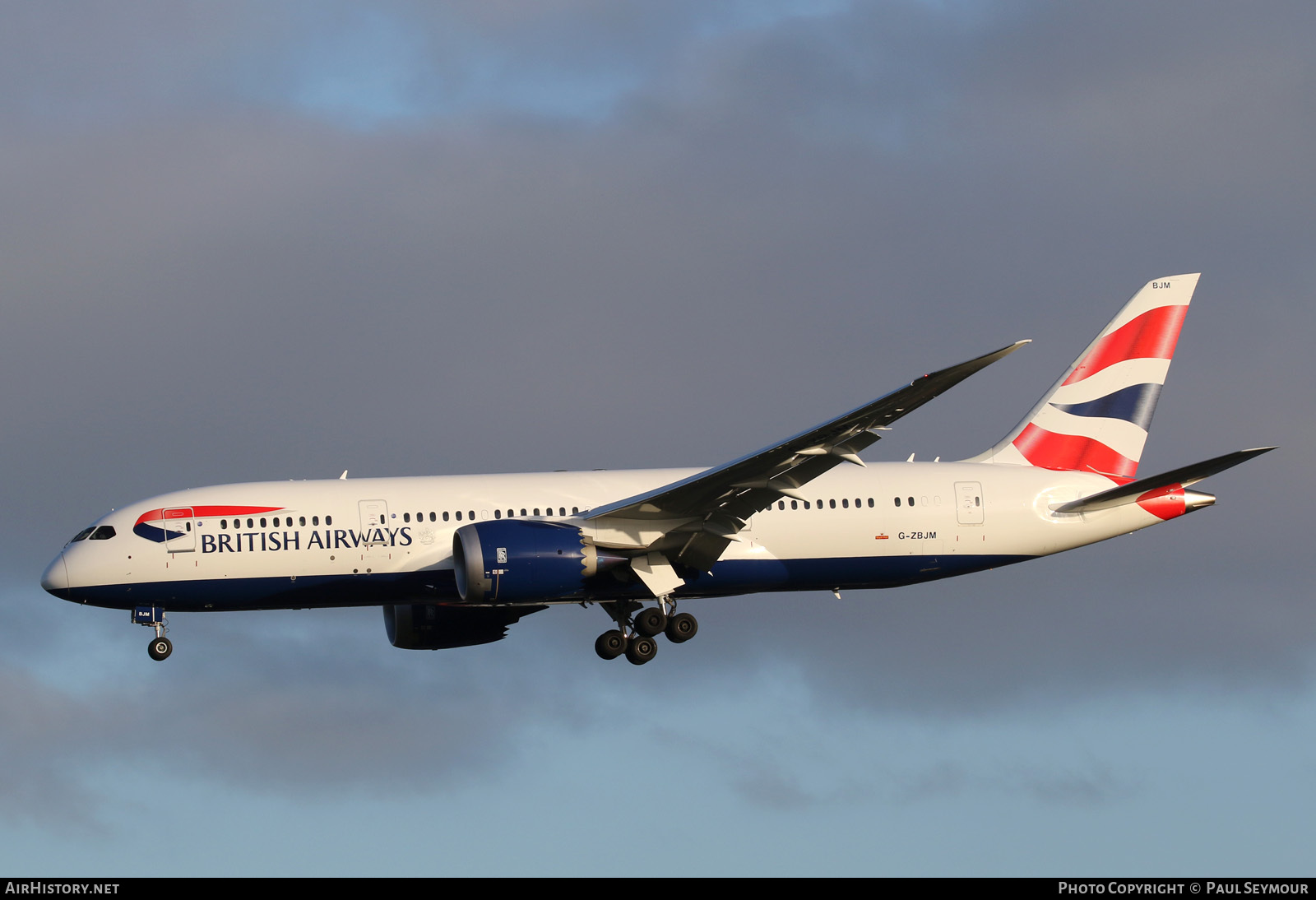 Aircraft Photo of G-ZBJM | Boeing 787-8 Dreamliner | British Airways | AirHistory.net #119146