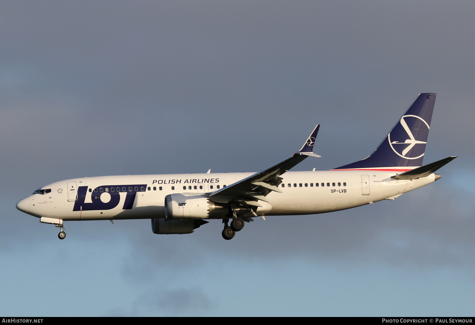 Aircraft Photo of SP-LVB | Boeing 737-8 Max 8 | LOT Polish Airlines - Polskie Linie Lotnicze | AirHistory.net #119148