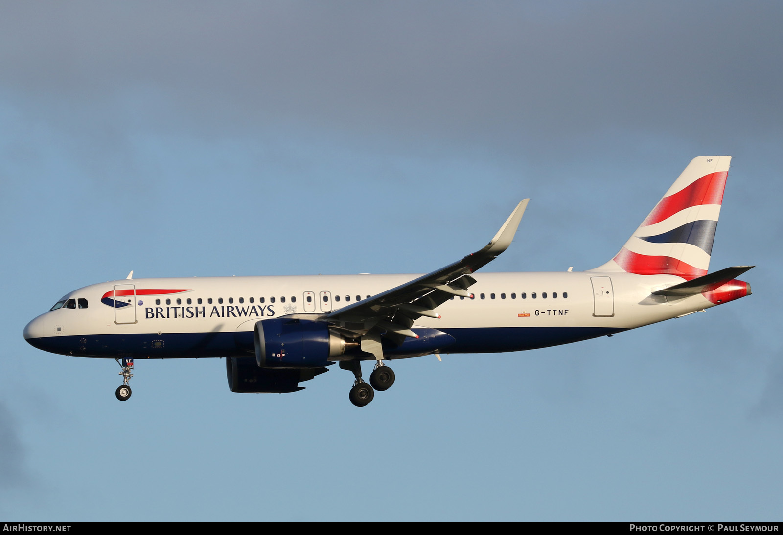 Aircraft Photo of G-TTNF | Airbus A320-251N | British Airways | AirHistory.net #119149