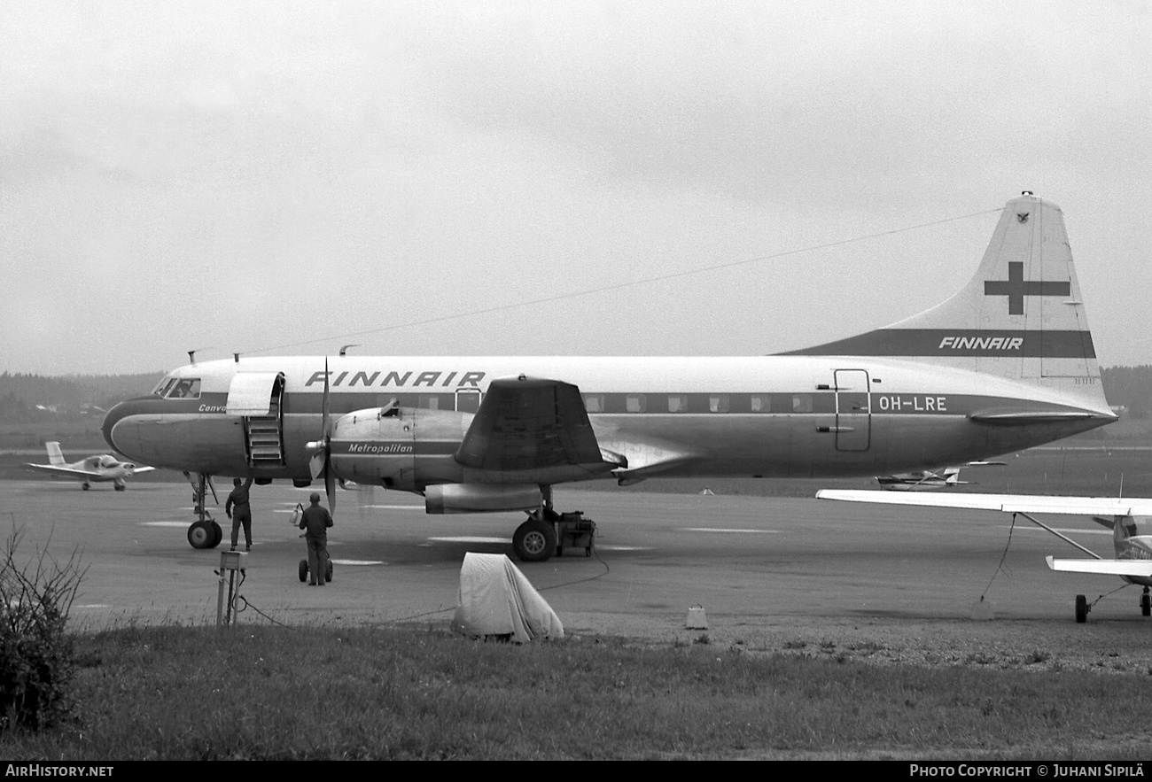 Aircraft Photo of OH-LRE | Convair 440-40 Metropolitan | Finnair | AirHistory.net #119161