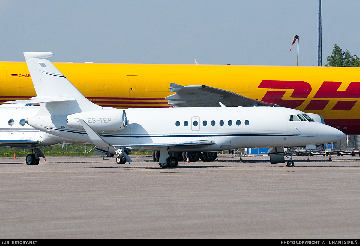 Aircraft Photo of ES-TEP | Dassault Falcon 2000S | AirHistory.net #119169