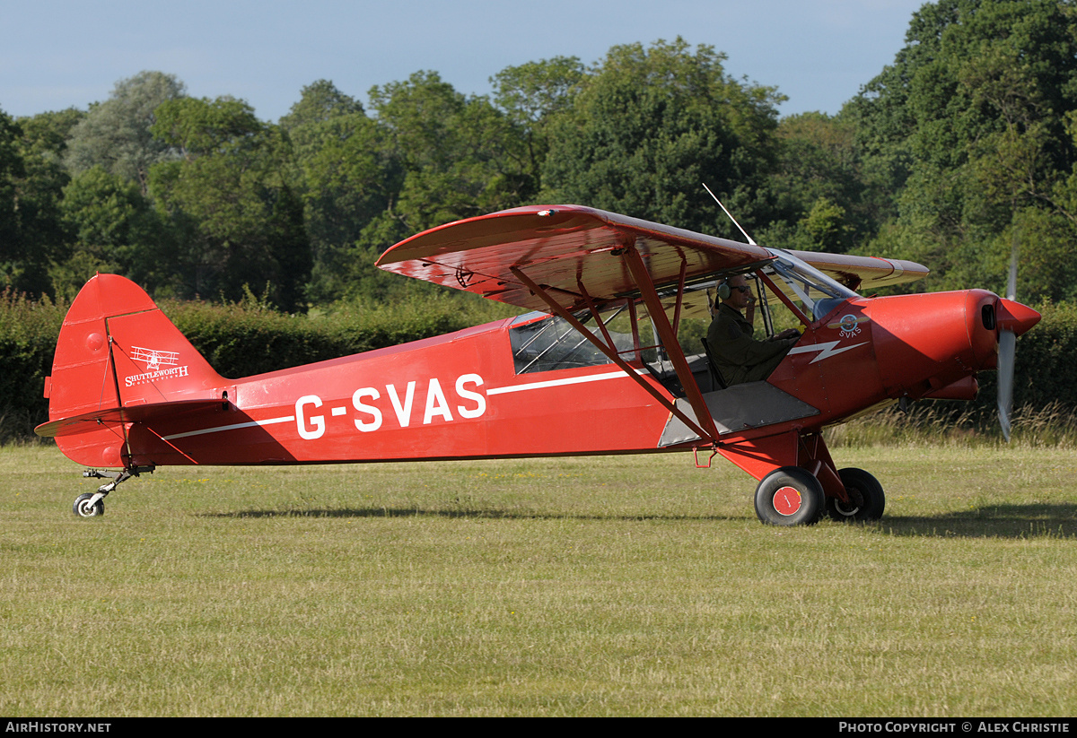 Aircraft Photo of G-SVAS | Piper PA-18-150 Super Cub | AirHistory.net #119192