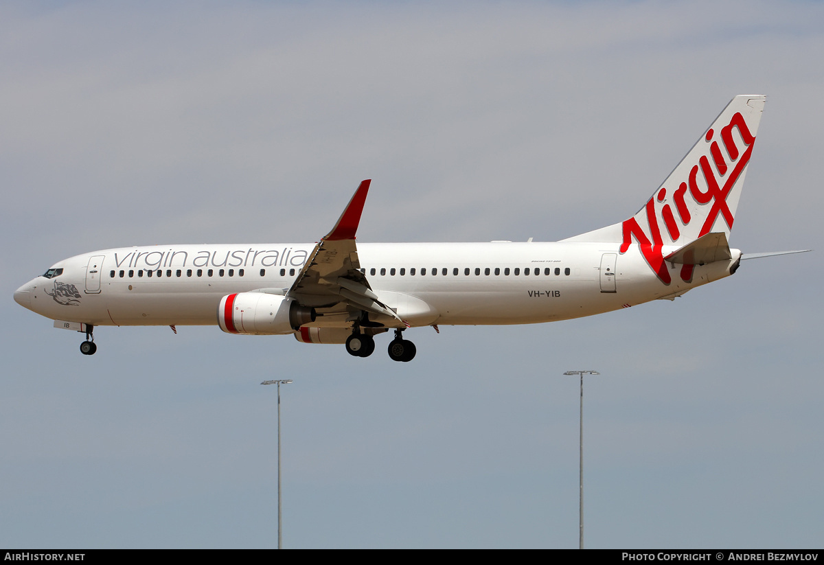 Aircraft Photo of VH-YIB | Boeing 737-8FE | Virgin Australia Airlines | AirHistory.net #119198