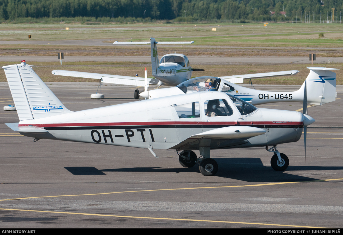 Aircraft Photo of OH-PTI | Piper PA-28-180 Cherokee B | Konekorhonen Oy | AirHistory.net #119205