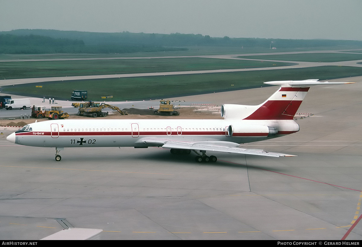 Aircraft Photo of 1102 | Tupolev Tu-154M | Germany - Air Force | AirHistory.net #119214