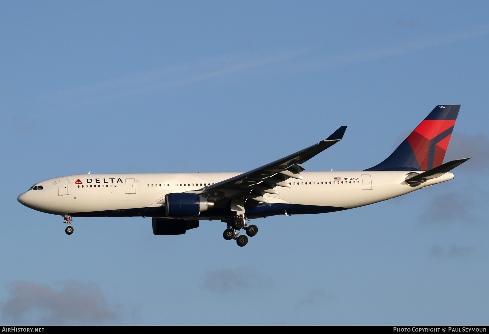 Aircraft Photo of N856NW | Airbus A330-223 | Delta Air Lines | AirHistory.net #119218