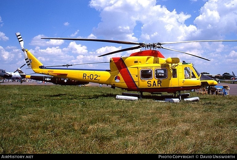 Aircraft Photo of R-02 | Agusta AB-412SP Grifone | Netherlands - Air Force | AirHistory.net #119219