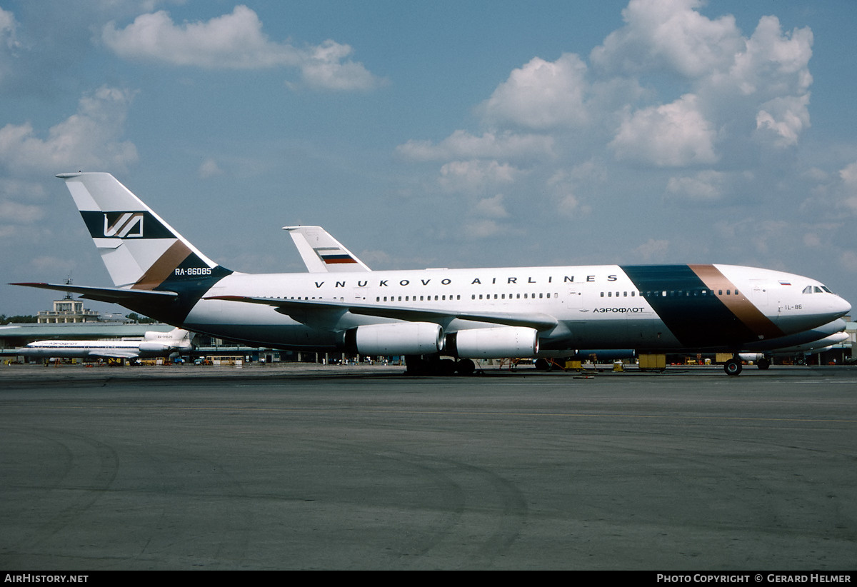 Aircraft Photo of RA-86085 | Ilyushin Il-86 | Vnukovo Airlines | AirHistory.net #119220