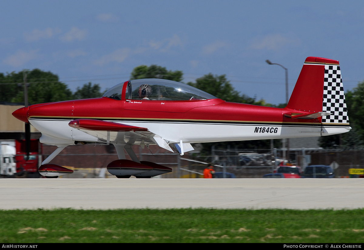 Aircraft Photo of N184CG | Van's RV-8A | AirHistory.net #119221