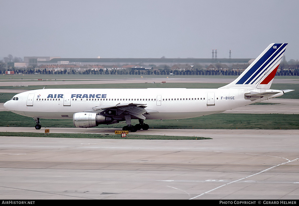 Aircraft Photo of F-BVGE | Airbus A300B2-1C | Air France | AirHistory.net #119235