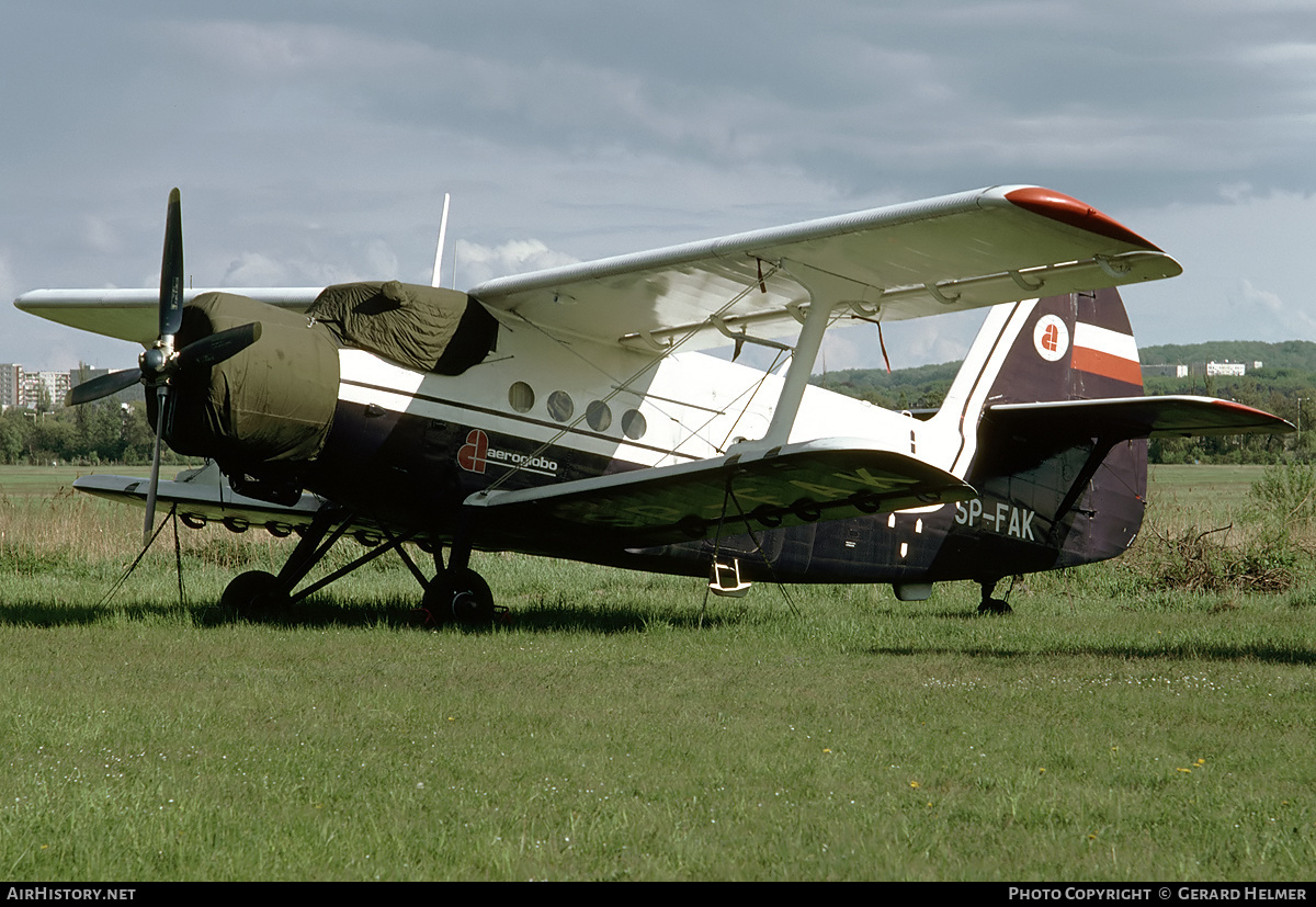 Aircraft Photo of SP-FAK | Antonov An-2TP | Aeroglobo | AirHistory.net #119249