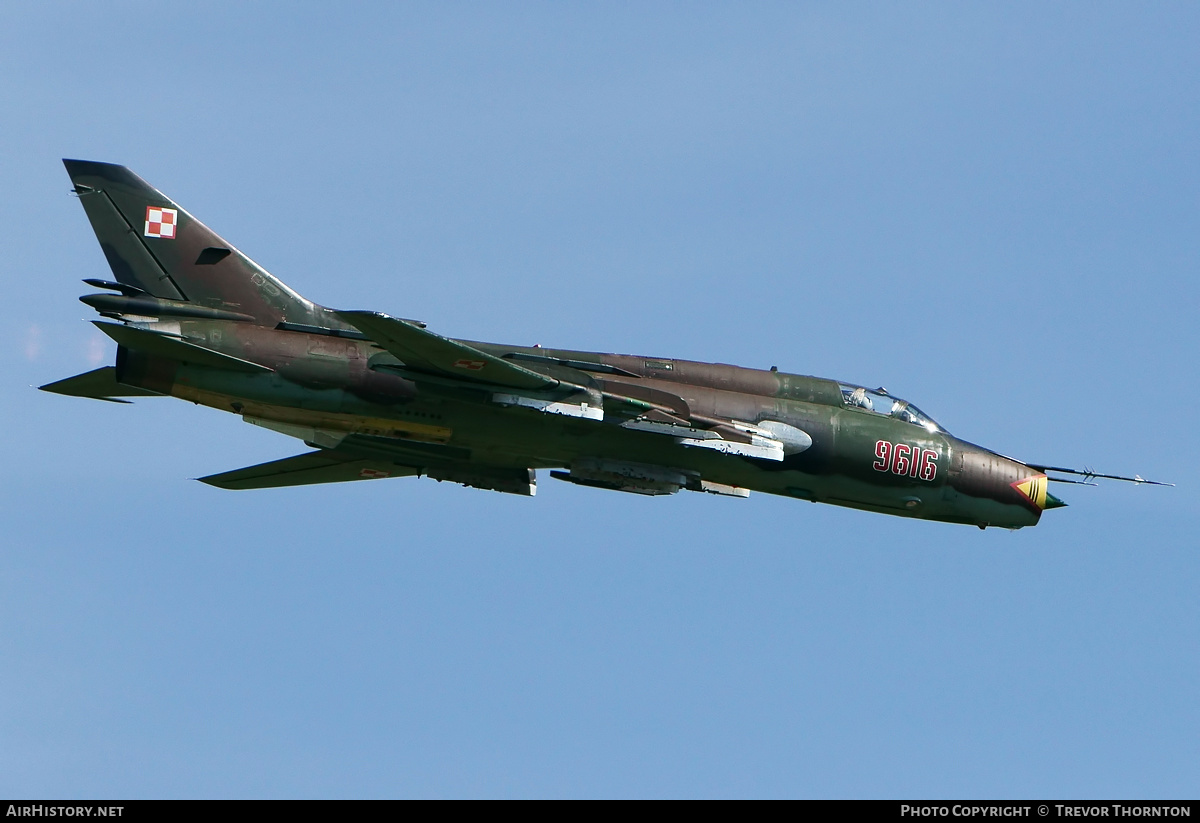 Aircraft Photo of 9616 | Sukhoi Su-22M4 | Poland - Air Force | AirHistory.net #119252