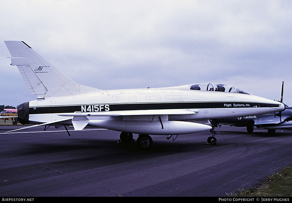 Aircraft Photo of N415FS | North American F-100F Super Sabre | Flight Systems | AirHistory.net #119269