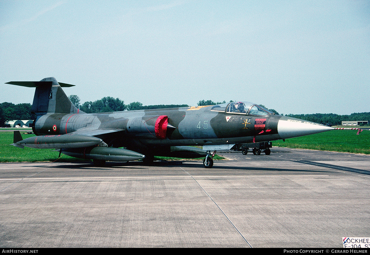 Aircraft Photo of MM6732 | Lockheed F-104S/ASA Starfighter | Italy - Air Force | AirHistory.net #119272