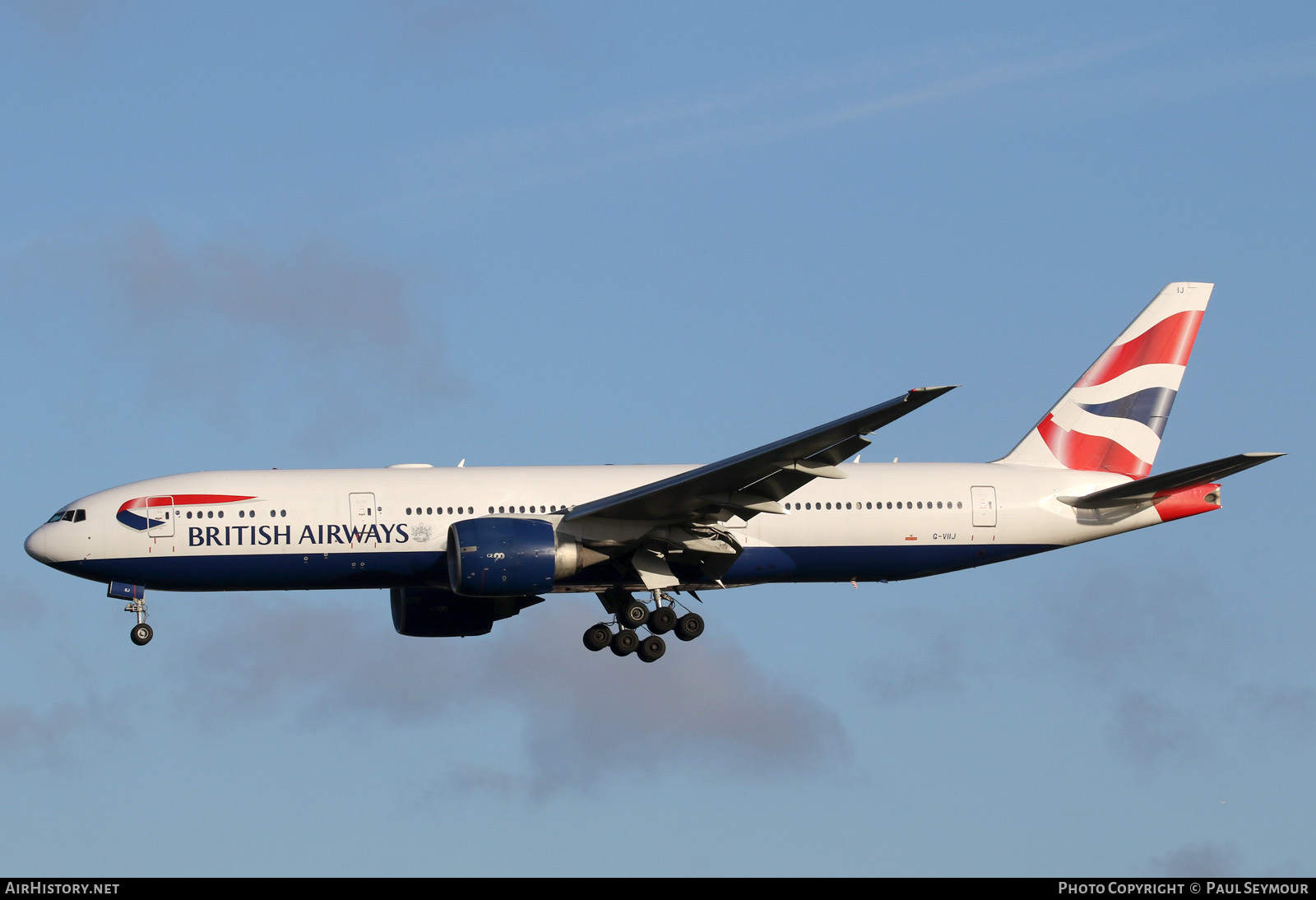 Aircraft Photo of G-VIIJ | Boeing 777-236/ER | British Airways | AirHistory.net #119273