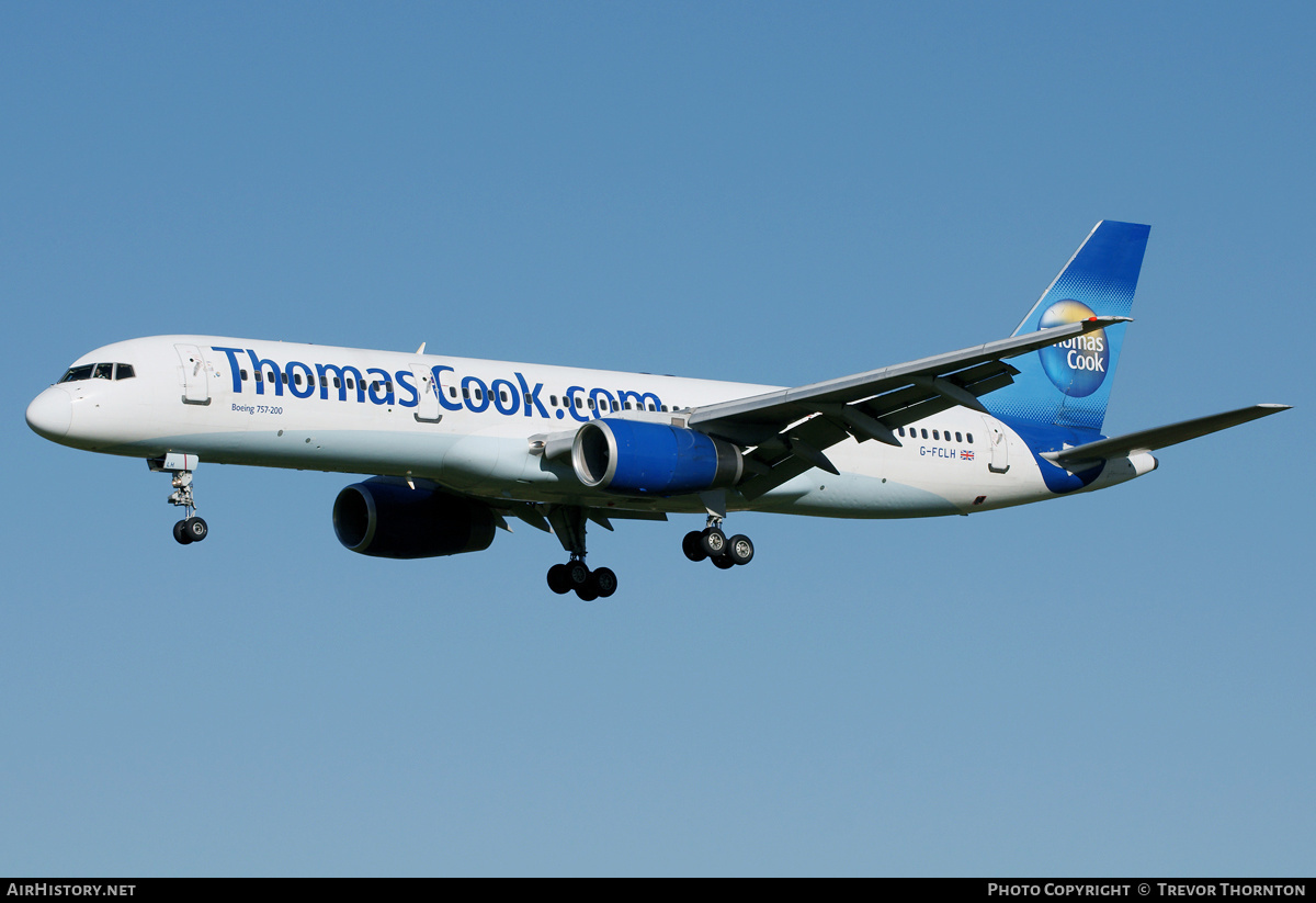 Aircraft Photo of G-FCLH | Boeing 757-28A | Thomas Cook Airlines | AirHistory.net #119278