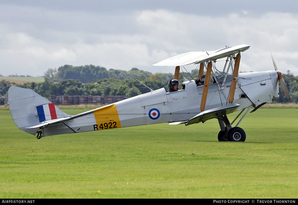 Aircraft Photo of G-APAO / R4922 | De Havilland D.H. 82A Tiger Moth II | UK - Air Force | AirHistory.net #119282