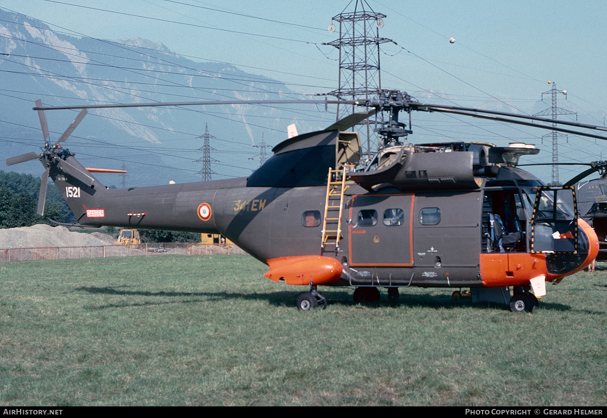 Aircraft Photo of 1521 | Aerospatiale SA-330B Puma | France - Air Force | AirHistory.net #119286