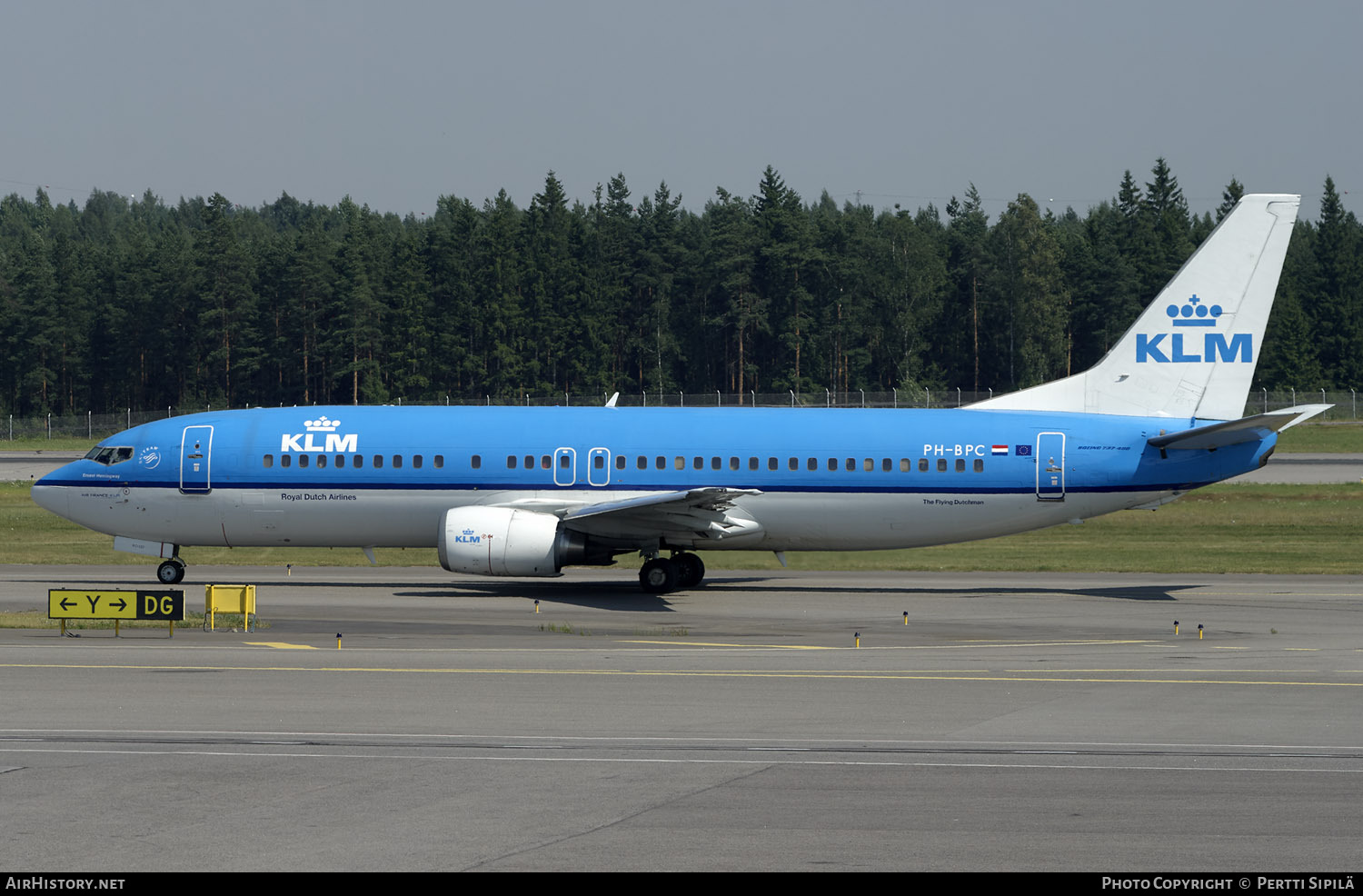 Aircraft Photo of PH-BPC | Boeing 737-4Y0 | KLM - Royal Dutch Airlines | AirHistory.net #119291