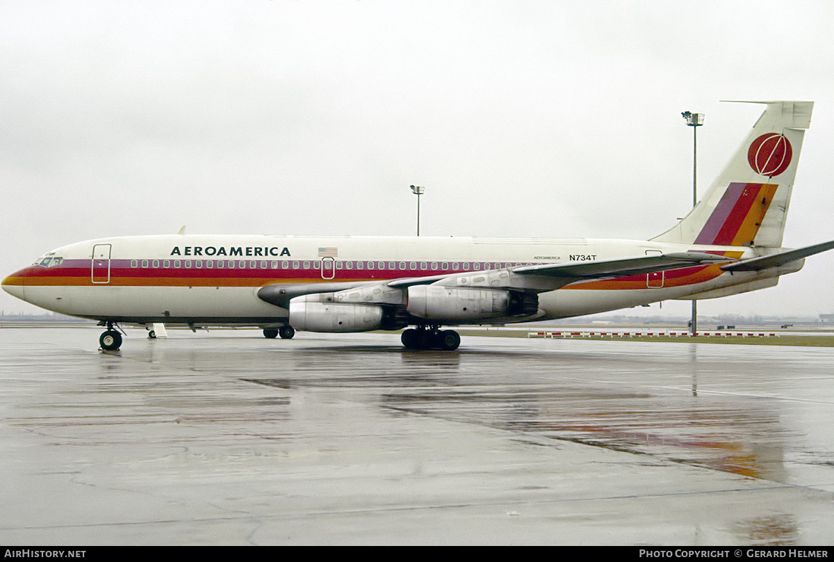 Aircraft Photo of N734T | Boeing 720-027 | Aeroamerica | AirHistory.net #119296