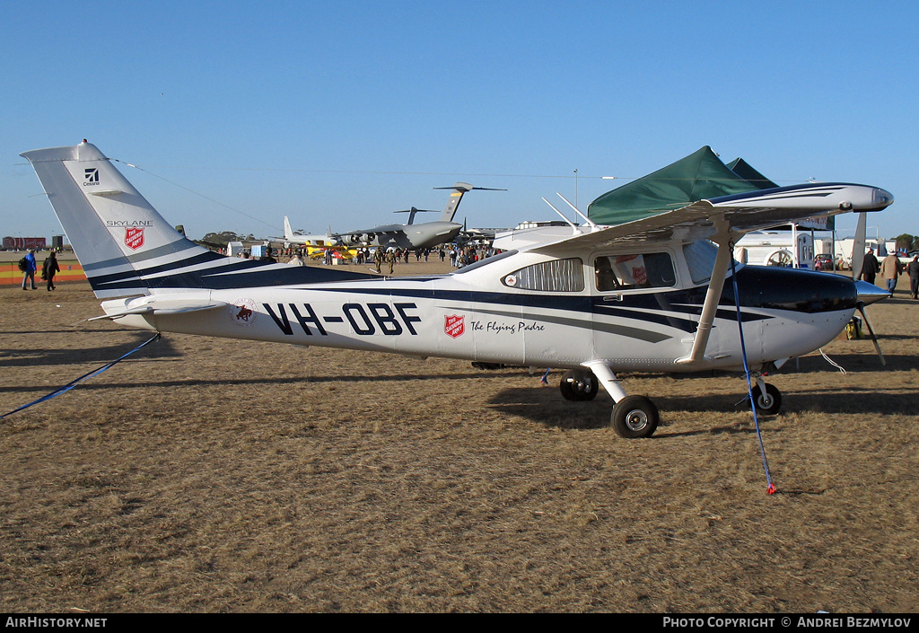 Aircraft Photo of VH-OBF | Cessna T182T Turbo Skylane | The Salvation Army | AirHistory.net #119298