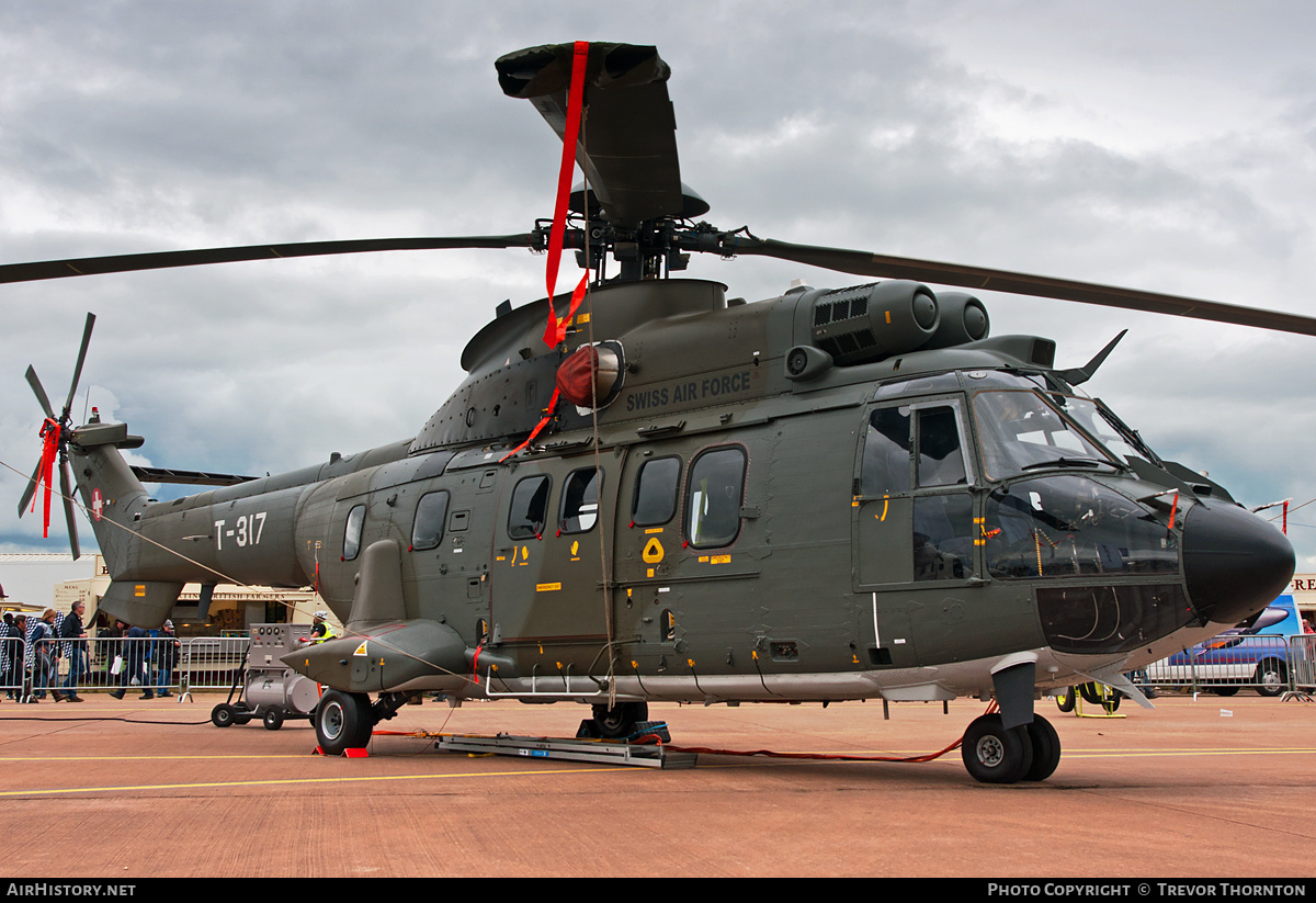 Aircraft Photo of T-317 | Aerospatiale TH06 Super Puma (AS-332M1) | Switzerland - Air Force | AirHistory.net #119312