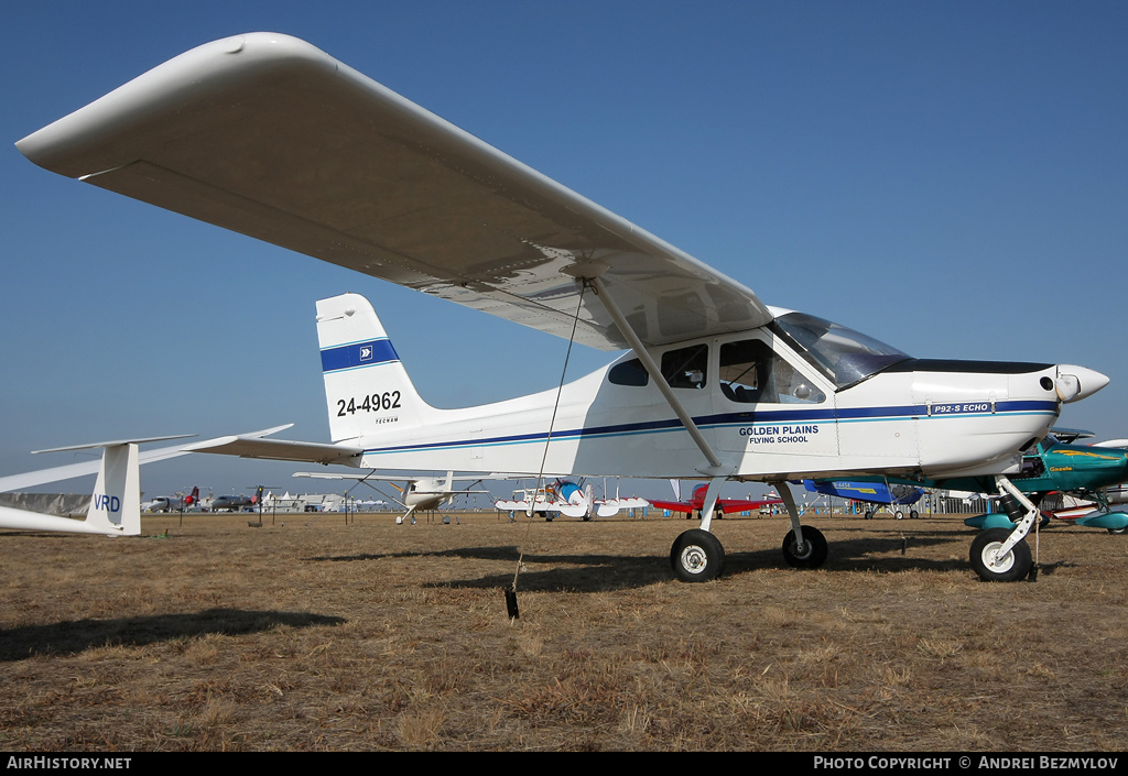 Aircraft Photo of 24-4962 | Tecnam P-92 Echo | Golden Plains Flying School | AirHistory.net #119316