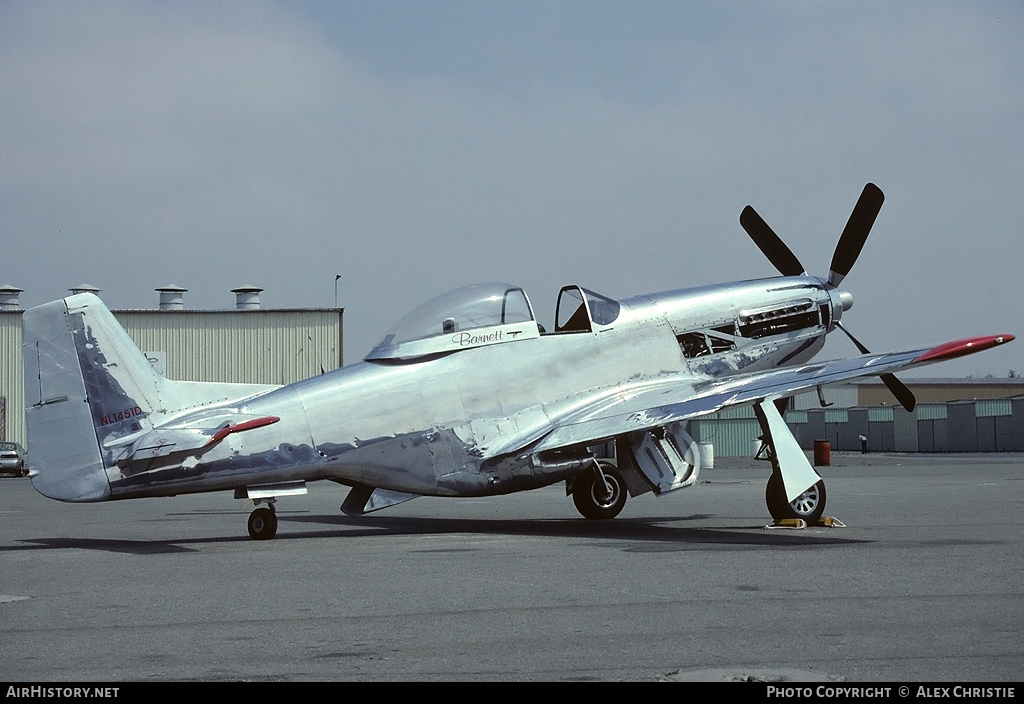 Aircraft Photo of N1451D / NL1451D | North American P-51D Mustang | AirHistory.net #119320