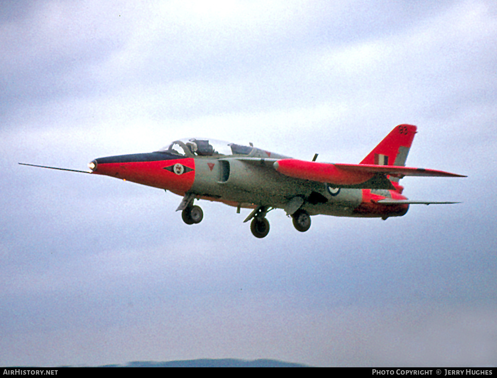 Aircraft Photo of XR534 | Folland Fo.144 Gnat T.1 | UK - Air Force | AirHistory.net #119321