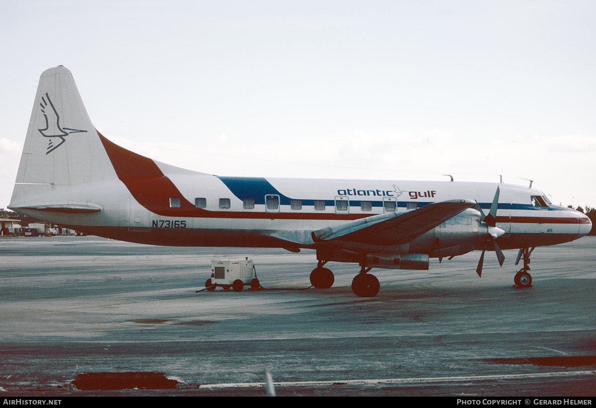 Aircraft Photo of N73165 | Convair 580 | Atlantic Gulf Airlines | AirHistory.net #119324