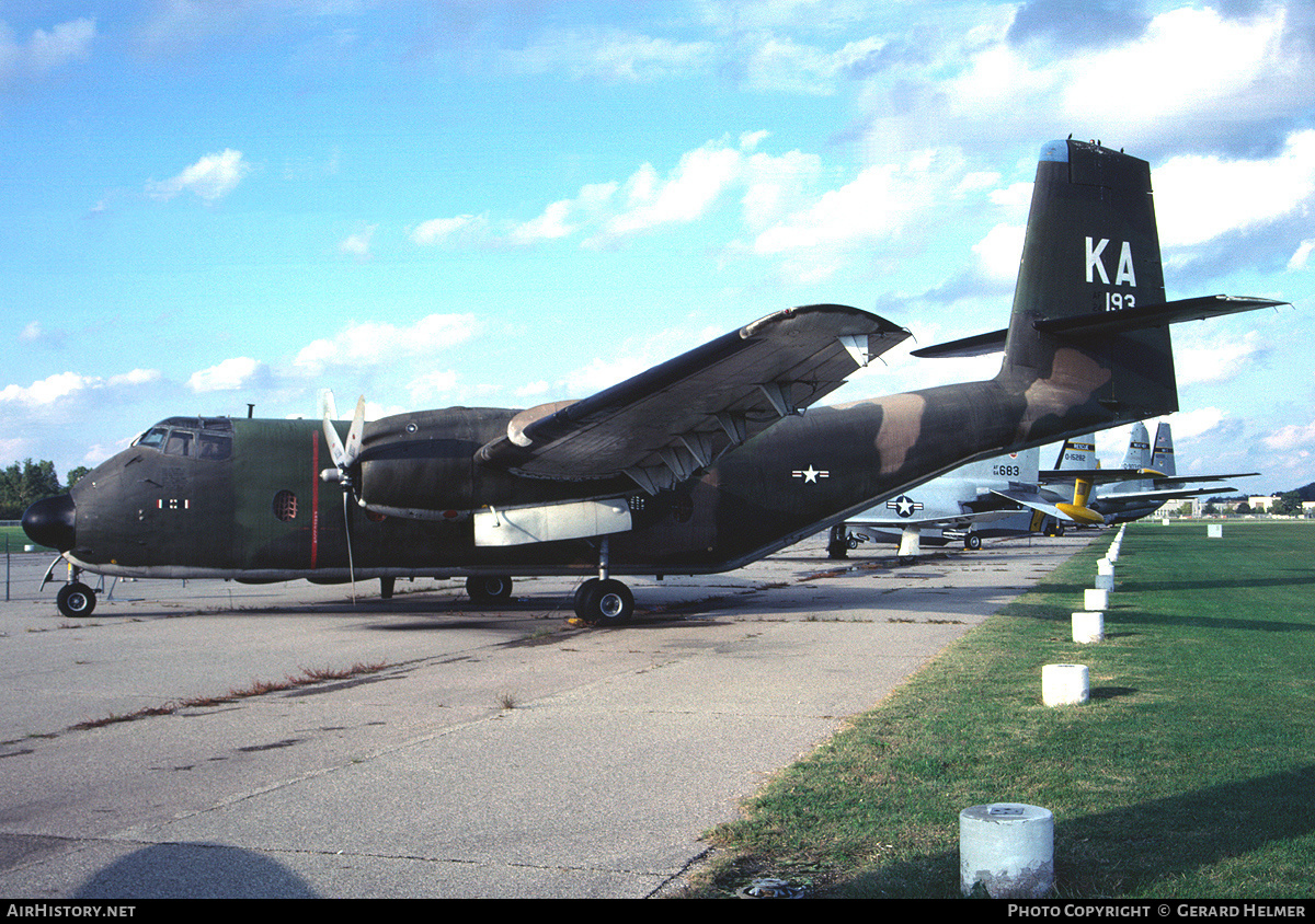 Aircraft Photo of 62-4193 / AF62-193 | De Havilland Canada C-7B Caribou | USA - Air Force | AirHistory.net #119328