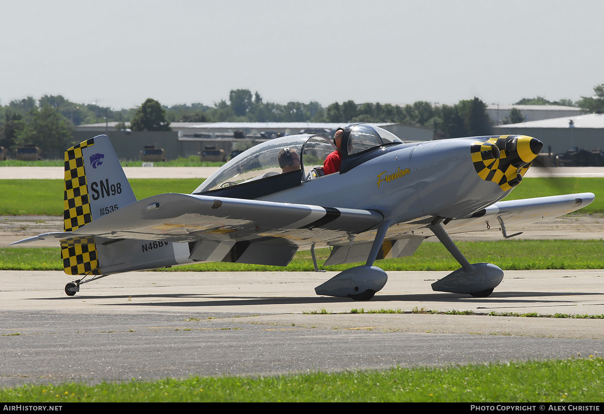 Aircraft Photo of N46BV | Van's RV-8 | AirHistory.net #119332