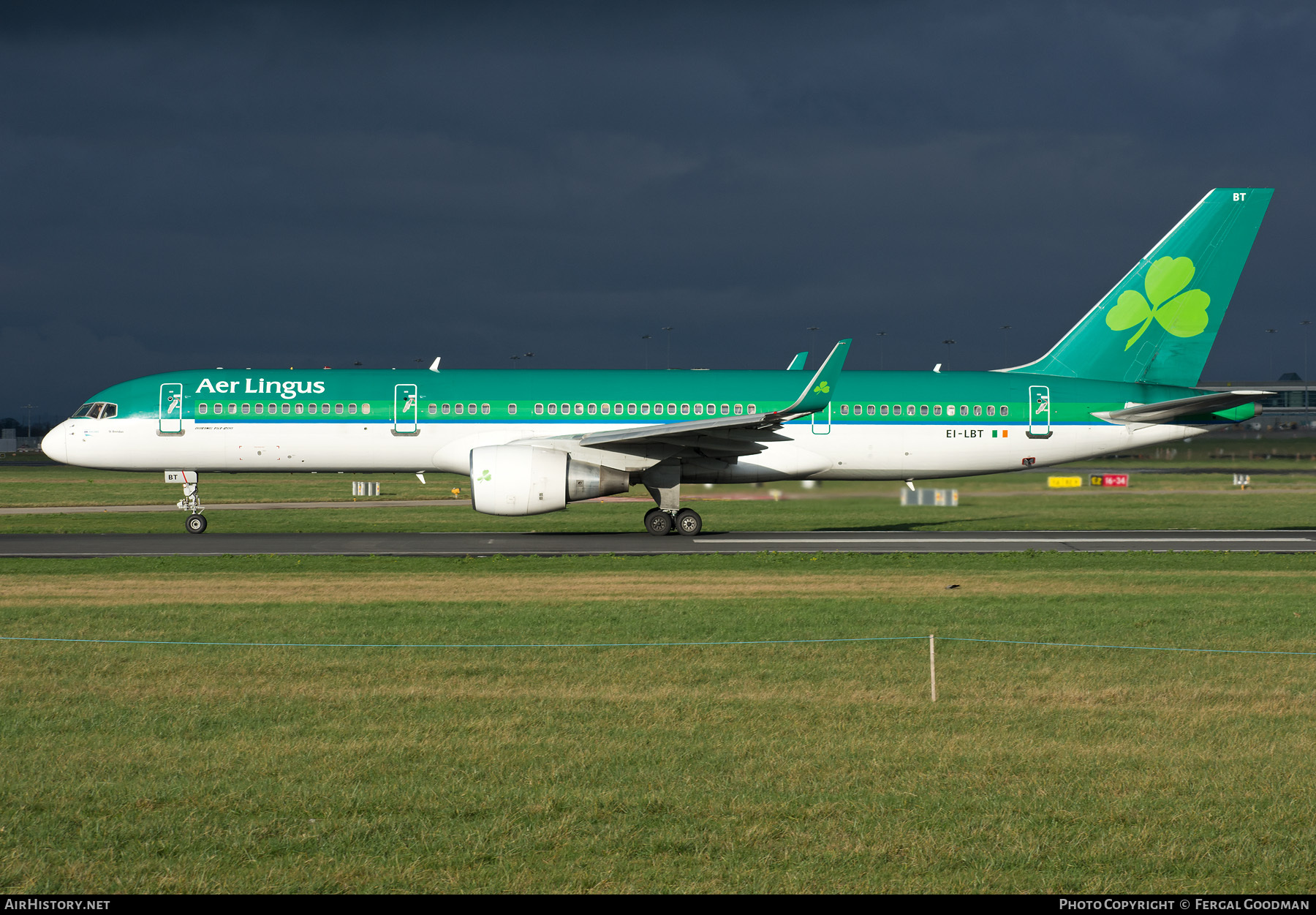 Aircraft Photo of EI-LBT | Boeing 757-2Q8 | Aer Lingus | AirHistory.net #119342