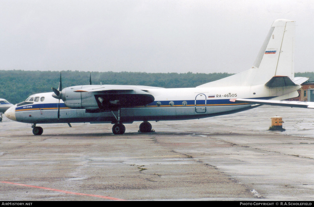 Aircraft Photo of RA-46505 | Antonov An-24RV | Saransk Aviation Enterprise | AirHistory.net #119357