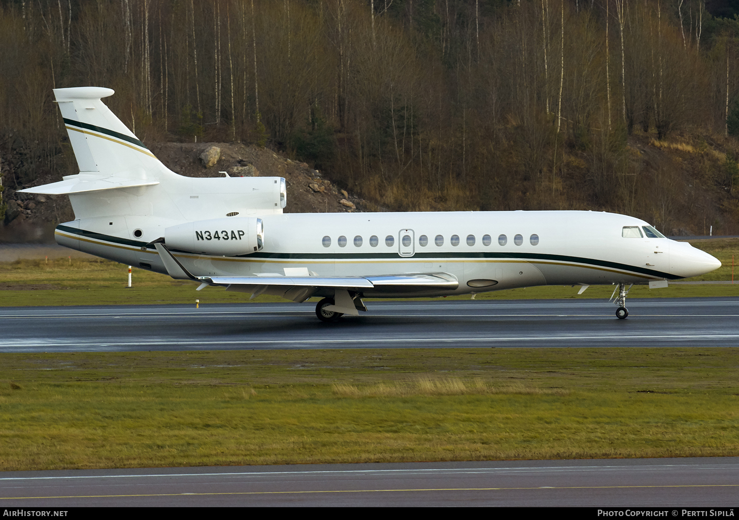 Aircraft Photo of N343AP | Dassault Falcon 7X | AirHistory.net #119370