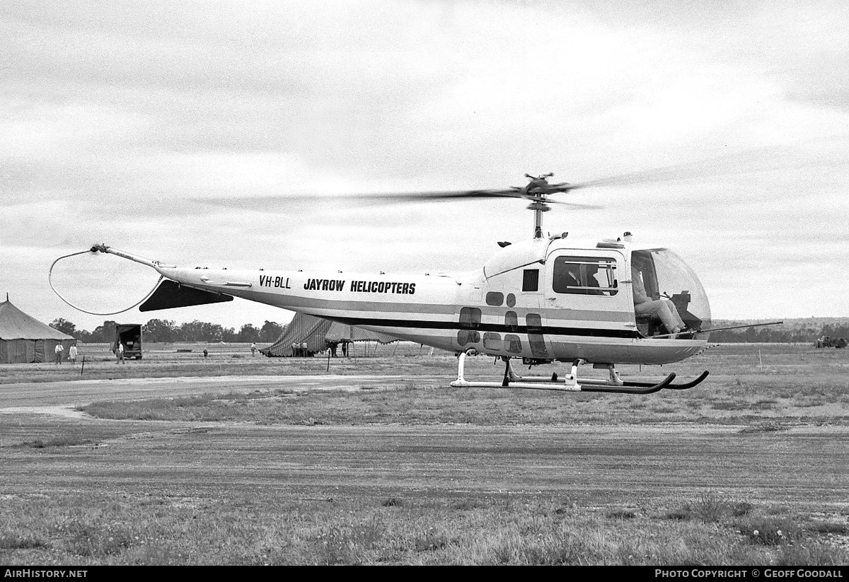 Aircraft Photo of VH-BLL | Bell 47J-2A-1 Ranger | Jayrow Helicopters | AirHistory.net #119381