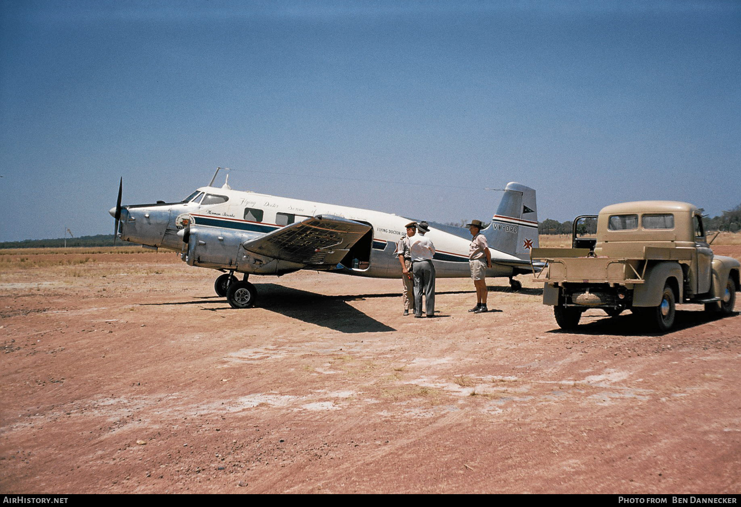 Aircraft Photo of VH-DRC | De Havilland Australia DHA-3 Drover Mk2 | Royal Flying Doctor Service - RFDS | AirHistory.net #119384