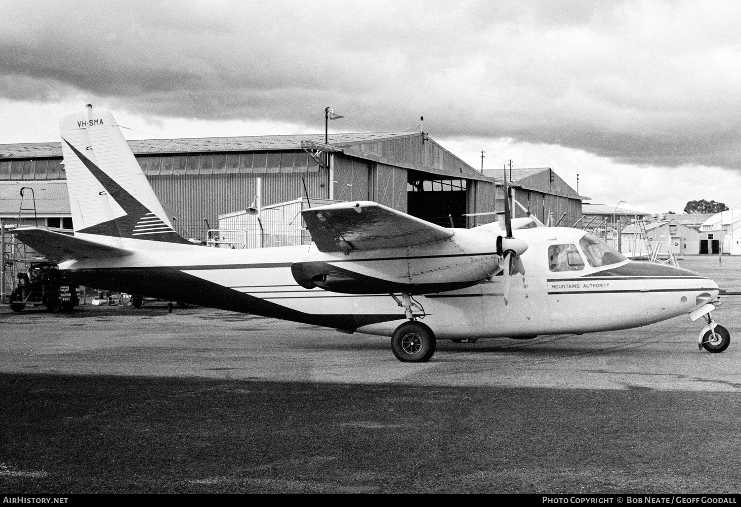 Aircraft Photo of VH-SMA | Aero Commander 680 Commander | Snowy Mountains Hydro Electric Authority | AirHistory.net #119389